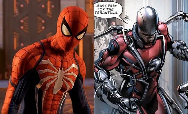 15234 tarantula spider man wall crawling