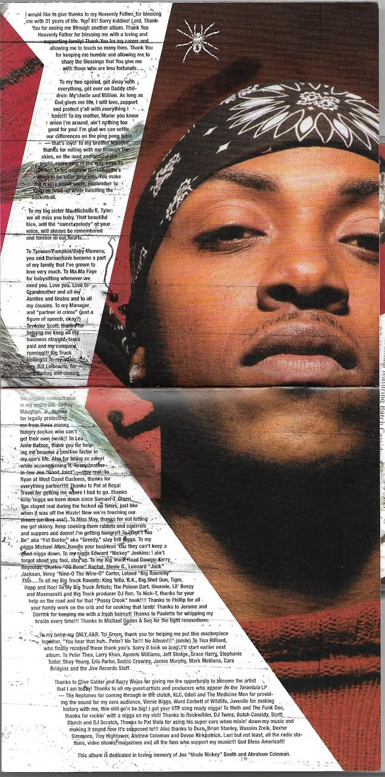 15504 mystikal tarantula album cover